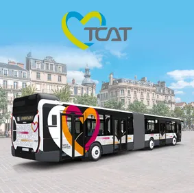 La TCAT s'étend sur l'ensemble de Troyes Champagne Métropole.