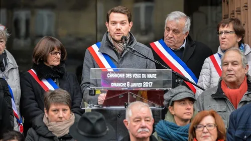 Boris Ravignon dépoussière la traditionnelle cérémonie des vœux