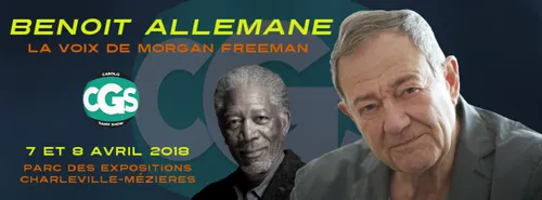 La voix française de Morgan Freeman à Charleville-Mézières