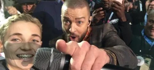 Super Bowl: Quand un ado vole la vedette à Justin Timberlake (Vidéo)