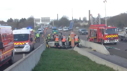 Accident dans la traversée urbaine de Reims