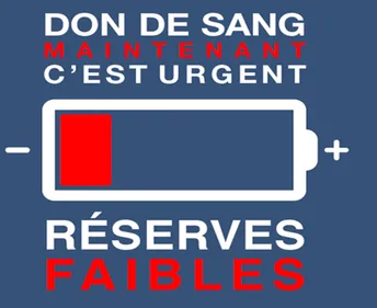 Appel d'urgence aux dons du sang