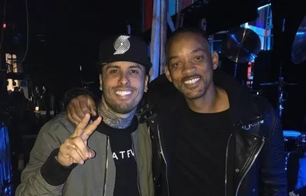 Quand Will Smith et Nicky Jam s'ambiancent au restau!