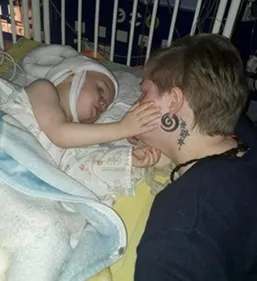 Solidarité pour le petit Thelyo