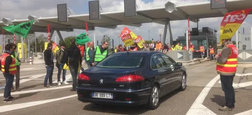 Opération péage gratuit à Taissy