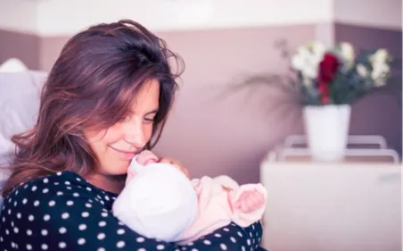 Laetita Milot a accouché