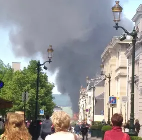 Incendie à Epernay