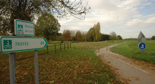 Vélovoie des lacs aubois en chantier
