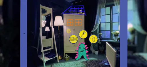 Mamannnnnn il y a un monstre sous mon lit