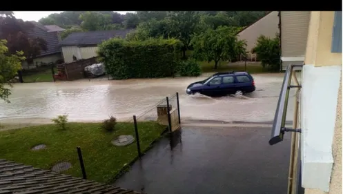 Gros orages sur l'Aube