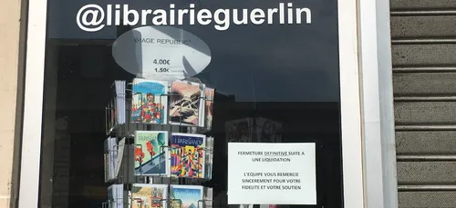 La librairie Guerlin ferme ses portes