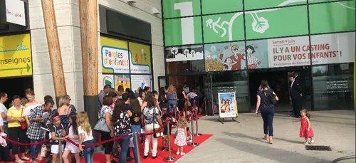 Succès du casting au Carrefour de la Chapelle-Saint-Luc.