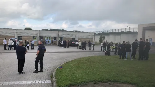 Blocage au centre de détention de Villenauxe