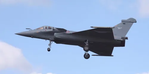 Les Rafale en sourdine pendant le bac