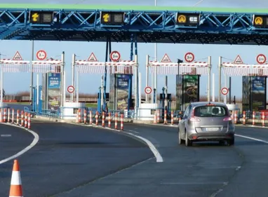 Chantier nocturne sur l'A26