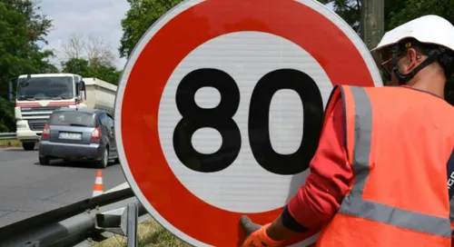 78 panneaux 80 km/h installés dans l'Aube