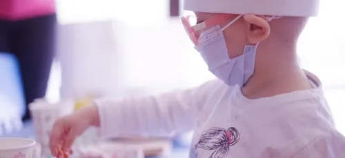 Philippe Mille cuisine avec les enfants du CHU