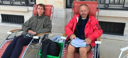 57eme jour de grève de la faim pour Xavier Merlet