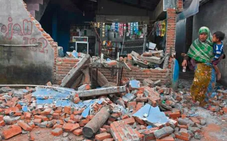 Seisme en Indonésie bilan provisoire: 91 morts