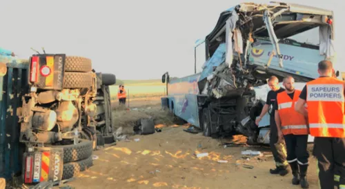 Collision dans l'Aisne : le chauffeur routier mis en examen