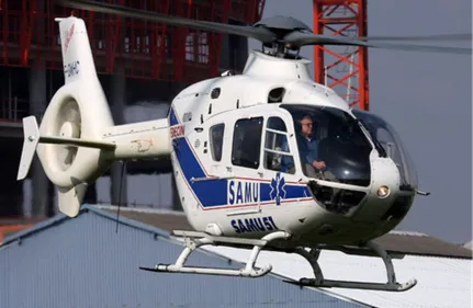 Une adolescente héliportée après un accident