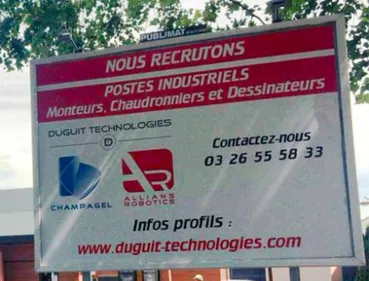 Une entreprise d'Epernay affiche ses besoins en recrutement