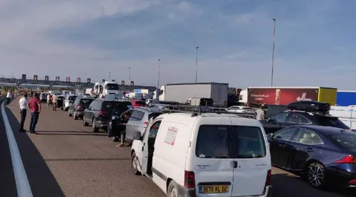 L'A26 bloquée pendant une 1/2 heure