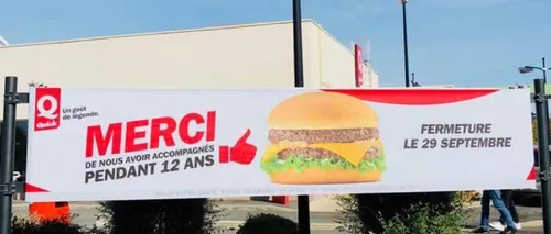 Encore un Quick fermé