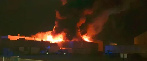 La Maison Pascal Caffet en flammes