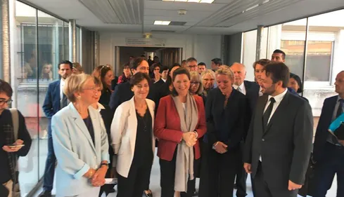La visite de la Ministre de la Santé et des Solidarités à Troyes