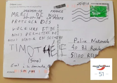 Timothée a (enfin) été retrouvé