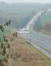 Circulation coupée sur l'A4