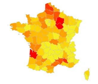 Les départements les plus accros aux pesticides