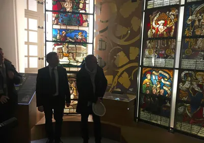 Véritable transformation en cours pour la Cité du Vitrail.