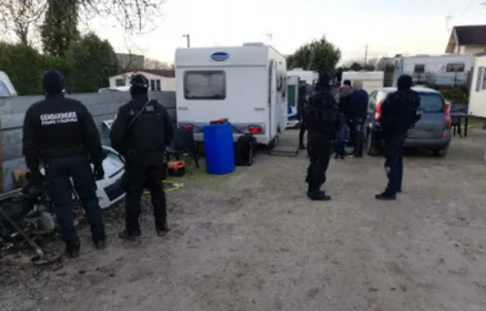 Impressionnante opération de gendarmerie dans la Marne et la...