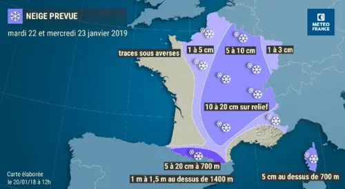 Une offensive neigeuse dans les prochaines nuits