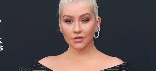 Christina Aguilera en concert à Paris