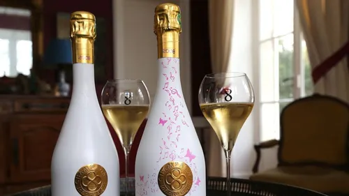 Une bouteille de Champagne intelligente