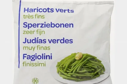 Encore un rappel d'haricots surgelés