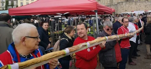 Le plus long sandwich du monde est français