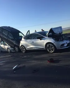 Spectaculaire accident dans la Marne