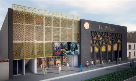 Tapis rouge pour l'inauguration du cinéma Le Palace