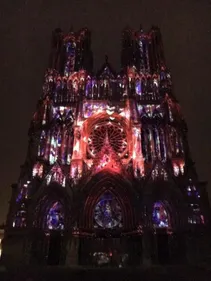 Premiers essais pour le nouveau son et lumière de la Cathédrale de...