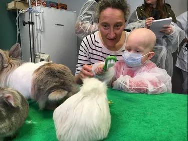 De drôles de petits visiteurs au CHU de Reims
