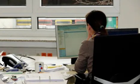 Poste de secrétaire comptable dans le bâtiment.