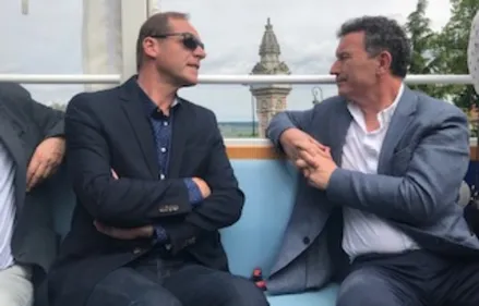 Le directeur du Tour en repérage à Epernay