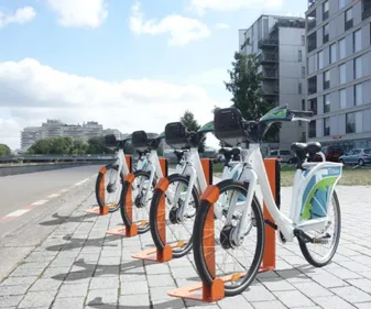 Des vélos en libre-service à Reims