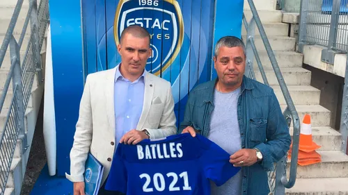 Laurent Batlles veut reconstruire l'Estac.