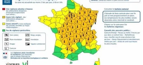 La région passe à l’orange