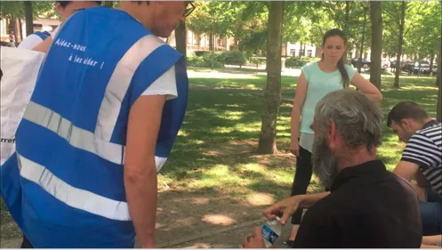 Alerte canicule aussi pour les SDF !